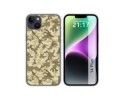 Funda Silicona compatible con iPhone 14 Plus (6.7) diseño Sand Camuflaje Dibujos