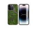 Funda Silicona Transparente compatible con iPhone 14 Pro (6.1) diseño Jungla Dibujos
