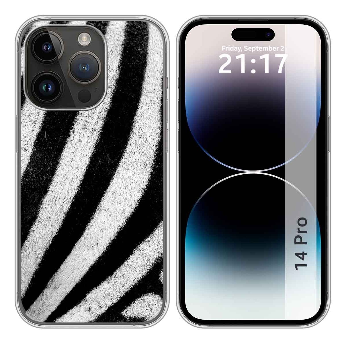 Funda Silicona compatible con iPhone 14 Pro (6.1) diseño Animal 02 Dibujos