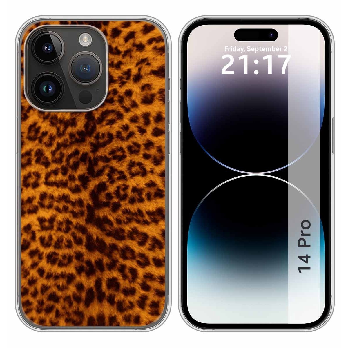 Funda Silicona compatible con iPhone 14 Pro (6.1) diseño Animal 03 Dibujos