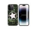 Funda Silicona compatible con iPhone 14 Pro (6.1) diseño Camuflaje 01 Dibujos