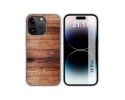 Funda Silicona compatible con iPhone 14 Pro (6.1) diseño Madera 02 Dibujos
