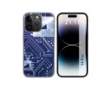 Funda Silicona compatible con iPhone 14 Pro (6.1) diseño Circuito Dibujos