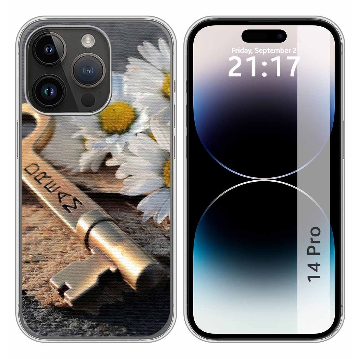 Funda Silicona compatible con iPhone 14 Pro (6.1) diseño Dream Dibujos