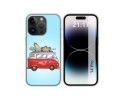 Funda Silicona compatible con iPhone 14 Pro (6.1) diseño Furgoneta Dibujos