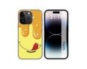 Funda Silicona compatible con iPhone 14 Pro (6.1) diseño Helado Vainilla Dibujos
