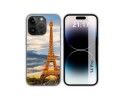 Funda Silicona compatible con iPhone 14 Pro (6.1) diseño Paris Dibujos