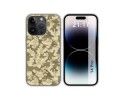 Funda Silicona compatible con iPhone 14 Pro (6.1) diseño Sand Camuflaje Dibujos