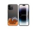 Funda Silicona Transparente compatible con iPhone 14 Pro Max (6.7) diseño Bufalo Dibujos
