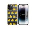 Funda Silicona Transparente compatible con iPhone 14 Pro Max (6.7) diseño Pato Dibujos