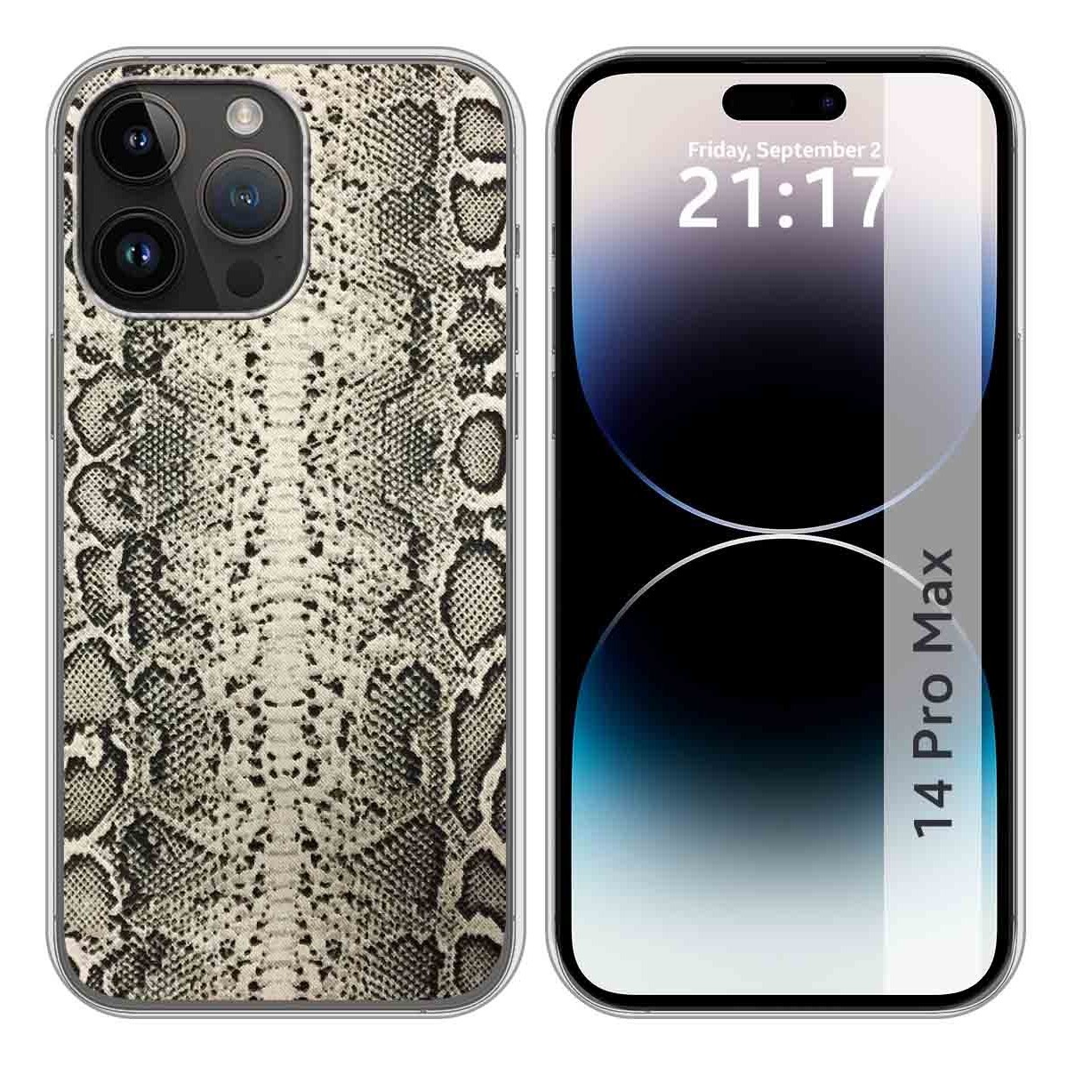 Funda Silicona compatible con iPhone 14 Pro Max (6.7) diseño Animal 01 Dibujos