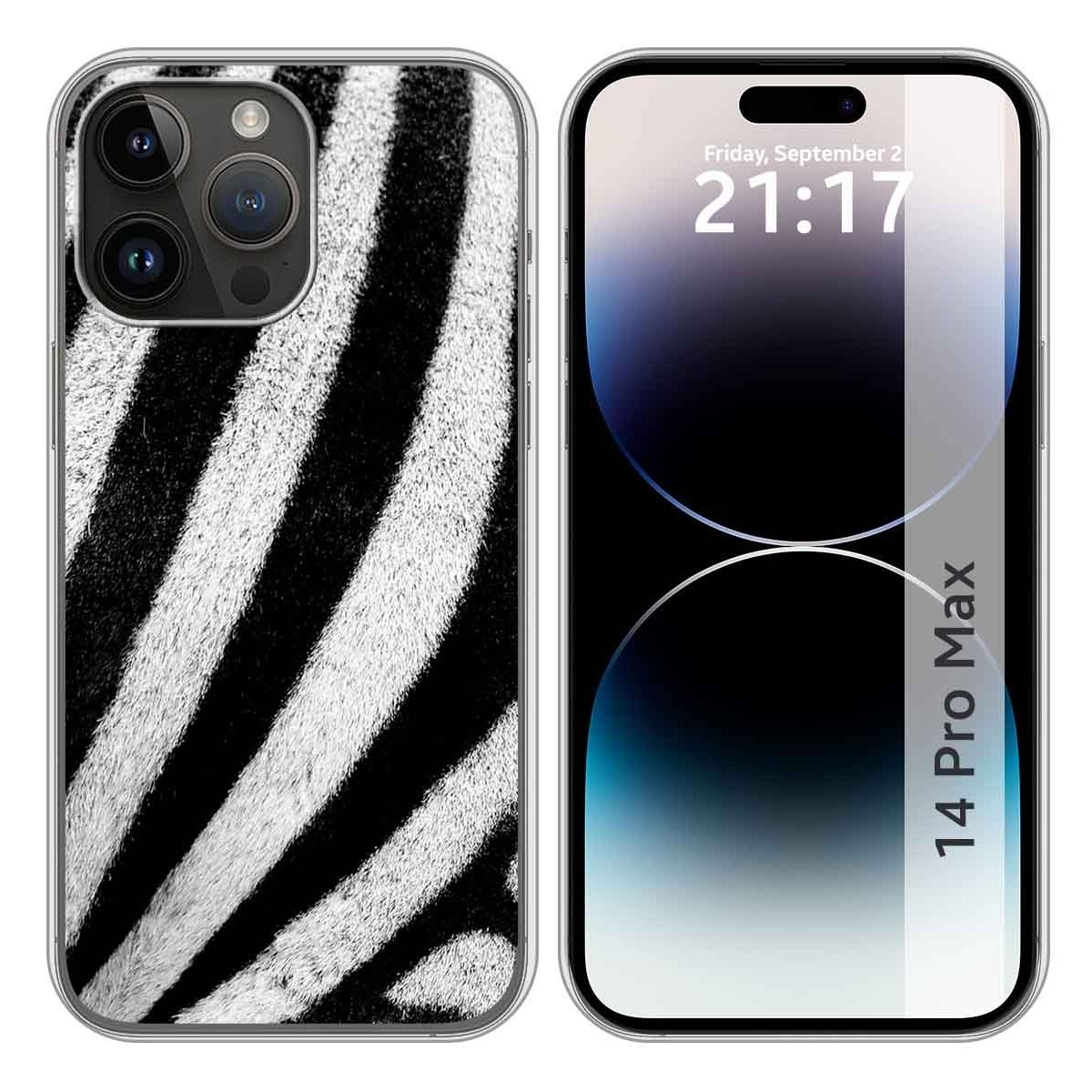 Funda Silicona compatible con iPhone 14 Pro Max (6.7) diseño Animal 02 Dibujos