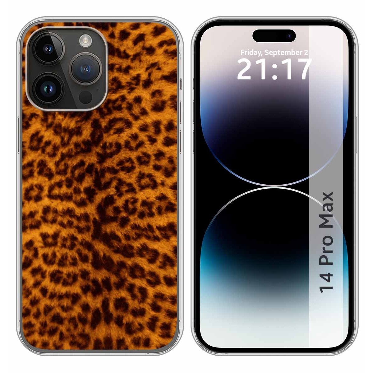 Funda Silicona compatible con iPhone 14 Pro Max (6.7) diseño Animal 03 Dibujos