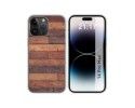 Funda Silicona compatible con iPhone 14 Pro Max (6.7) diseño Madera 03 Dibujos