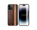 Funda Silicona compatible con iPhone 14 Pro Max (6.7) diseño Madera 05 Dibujos