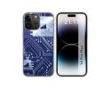 Funda Silicona compatible con iPhone 14 Pro Max (6.7) diseño Circuito Dibujos