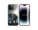 Funda Silicona compatible con iPhone 14 Pro Max (6.7) diseño Elefante Dibujos