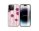 Funda Silicona compatible con iPhone 14 Pro Max (6.7) diseño Flores Vintage Dibujos