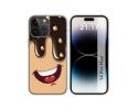 Funda Silicona compatible con iPhone 14 Pro Max (6.7) diseño Helado Chocolate Dibujos