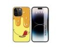 Funda Silicona compatible con iPhone 14 Pro Max (6.7) diseño Helado Vainilla Dibujos