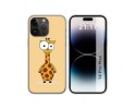 Funda Silicona compatible con iPhone 14 Pro Max (6.7) diseño Jirafa Dibujos