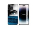 Funda Silicona compatible con iPhone 14 Pro Max (6.7) diseño Ojo Dibujos