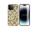 Funda Silicona compatible con iPhone 14 Pro Max (6.7) diseño Sand Camuflaje Dibujos
