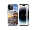 Funda Silicona compatible con iPhone 14 Pro Max (6.7) diseño Sunset Dibujos