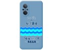 Funda Silicona Líquida Azul para Huawei Nova 9 SE diseño Agua Dibujos