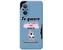 Funda Silicona Líquida Azul para Huawei Nova 9 SE diseño Vaca Dibujos