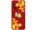 Funda Silicona Líquida Roja para Huawei Nova 9 SE diseño Abeja Dibujos