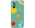 Funda Silicona Líquida Verde para Huawei Nova 9 SE diseño Espacio Dibujos
