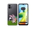 Funda Silicona Transparente para Xiaomi Redmi A1 diseño Conejo Dibujos