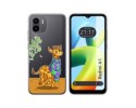 Funda Silicona Transparente para Xiaomi Redmi A1 diseño Jirafa Dibujos