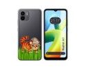 Funda Silicona Transparente para Xiaomi Redmi A1 diseño Tigre Dibujos