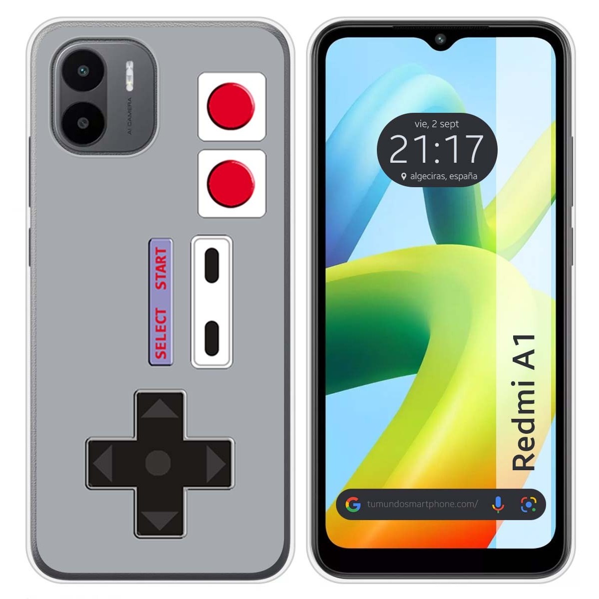 Funda Silicona para Xiaomi Redmi A1 diseño Consola Dibujos