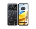 Funda Silicona Transparente para Xiaomi POCO M5 diseño Araña Dibujos