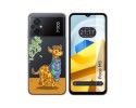 Funda Silicona Transparente para Xiaomi POCO M5 diseño Jirafa Dibujos