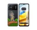 Funda Silicona Transparente para Xiaomi POCO M5 diseño Mono Dibujos