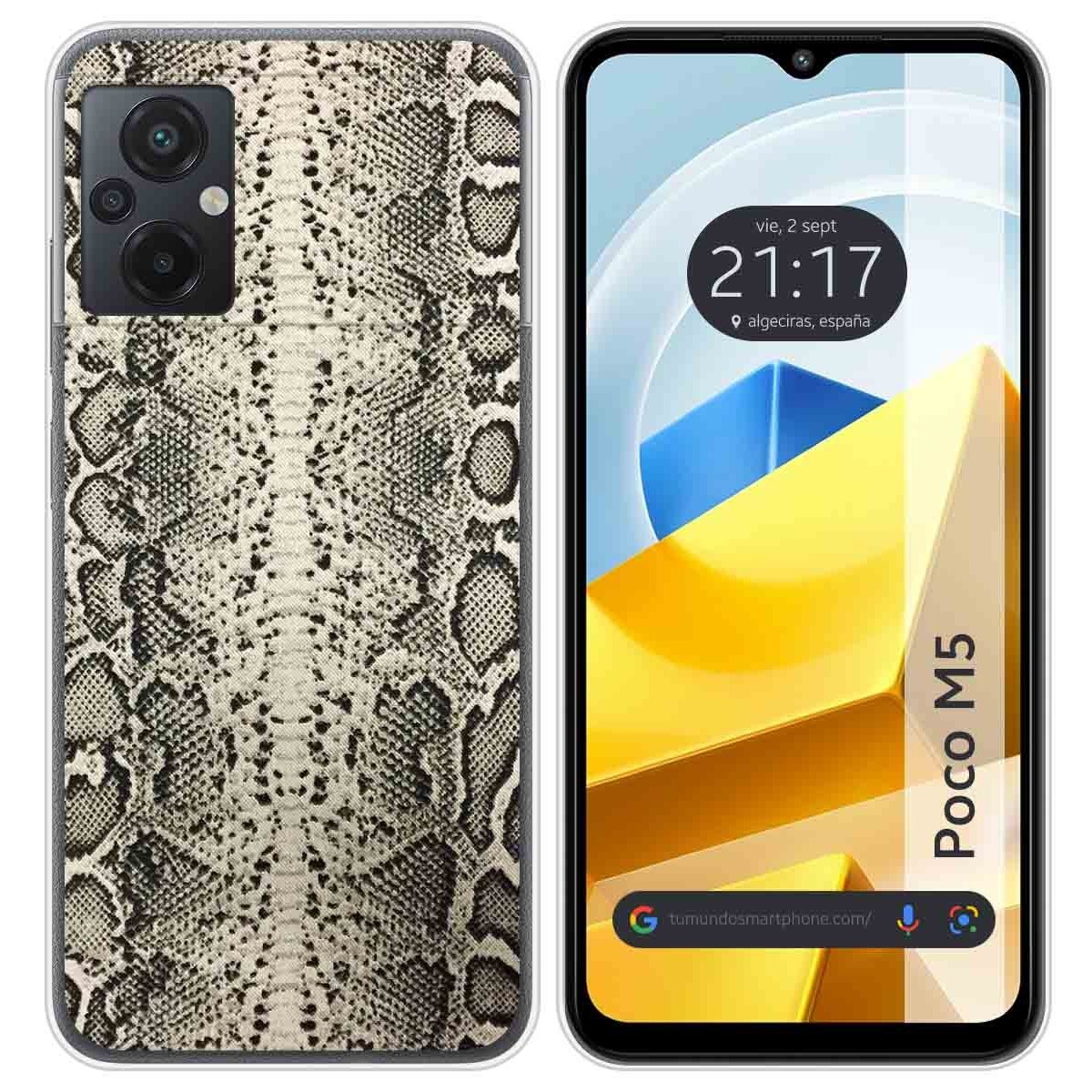 Funda Silicona para Xiaomi POCO M5 diseño Animal 01 Dibujos