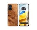 Funda Silicona para Xiaomi POCO M5 diseño Madera 04 Dibujos