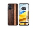 Funda Silicona para Xiaomi POCO M5 diseño Madera 05 Dibujos