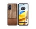 Funda Silicona para Xiaomi POCO M5 diseño Madera 09 Dibujos