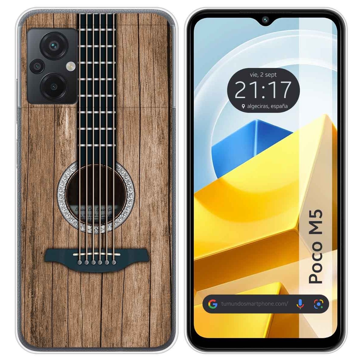 Funda Silicona para Xiaomi POCO M5 diseño Madera 11 Dibujos