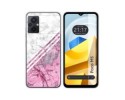 Funda Silicona para Xiaomi POCO M5 diseño Mármol 03 Dibujos