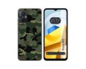 Funda Silicona para Xiaomi POCO M5 diseño Camuflaje Dibujos