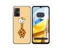 Funda Silicona para Xiaomi POCO M5 diseño Jirafa Dibujos