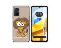 Funda Silicona para Xiaomi POCO M5 diseño Leon Dibujos