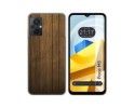 Funda Silicona para Xiaomi POCO M5 diseño Madera Dibujos