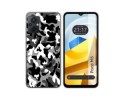 Funda Silicona para Xiaomi POCO M5 diseño Snow Camuflaje Dibujos